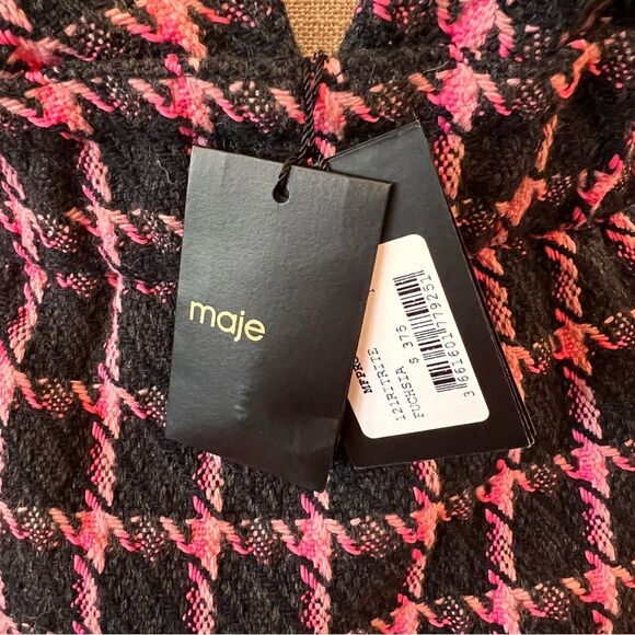 Maje Check strapless dress - Picture 5 of 11